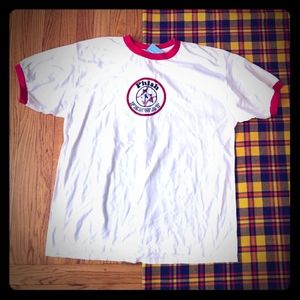 Vintage Phish Fenway Band Crewneck Tee Shirt Red